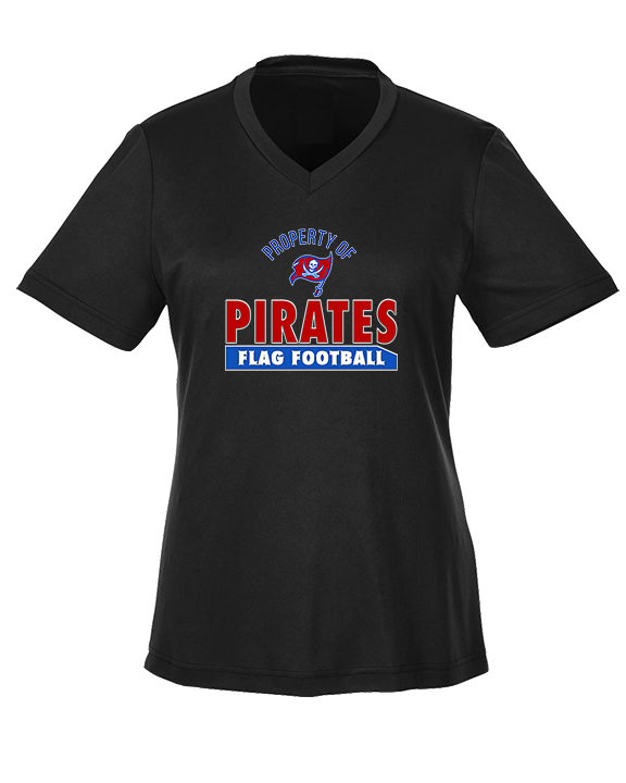 San Leandro HS Flag Football Property - Womens Performance Shirt