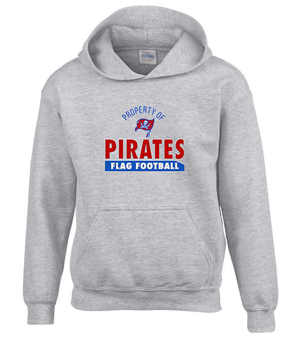 San Leandro HS Flag Football Property - Youth Hoodie