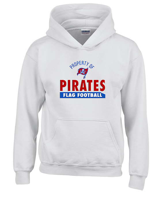 San Leandro HS Flag Football Property - Youth Hoodie