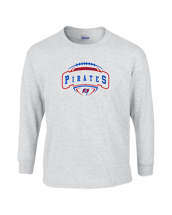 San Leandro HS Flag Football Toss - Cotton Longsleeve