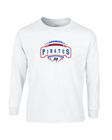 San Leandro HS Flag Football Toss - Cotton Longsleeve