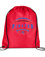San Leandro HS Flag Football Toss - Drawstring Bag