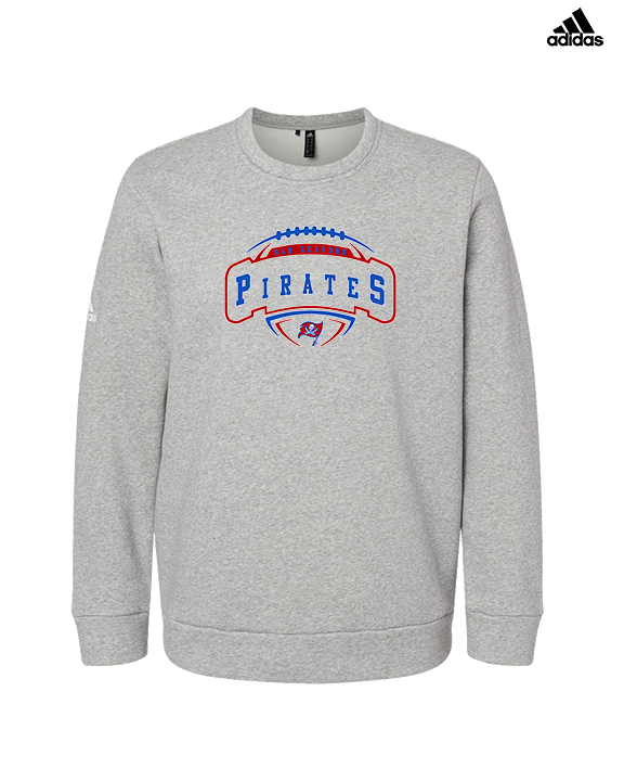 San Leandro HS Flag Football Toss - Mens Adidas Crewneck