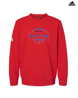 San Leandro HS Flag Football Toss - Mens Adidas Crewneck