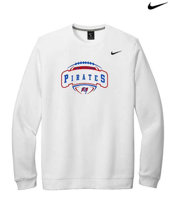 San Leandro HS Flag Football Toss - Mens Nike Crewneck