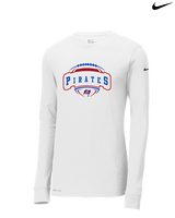 San Leandro HS Flag Football Toss - Mens Nike Longsleeve