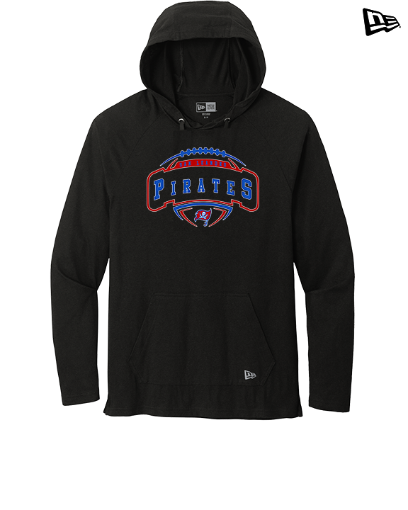 San Leandro HS Flag Football Toss - New Era Tri-Blend Hoodie