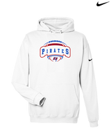 San Leandro HS Flag Football Toss - Nike Club Fleece Hoodie