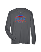 San Leandro HS Flag Football Toss - Performance Longsleeve