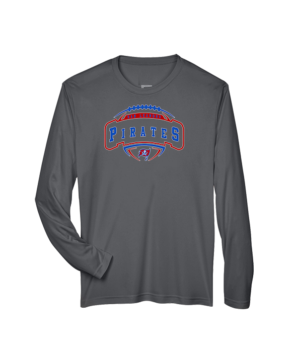 San Leandro HS Flag Football Toss - Performance Longsleeve