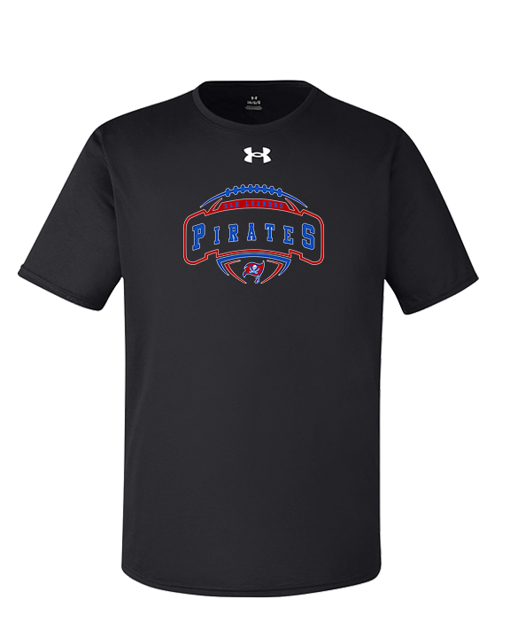 San Leandro HS Flag Football Toss - Under Armour Mens Team Tech T-Shirt