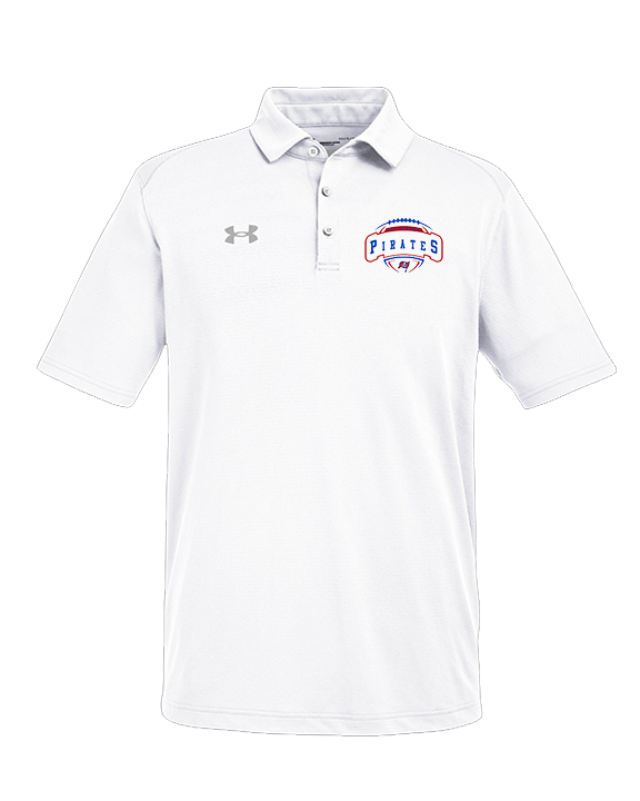 San Leandro HS Flag Football Toss - Under Armour Mens Tech Polo