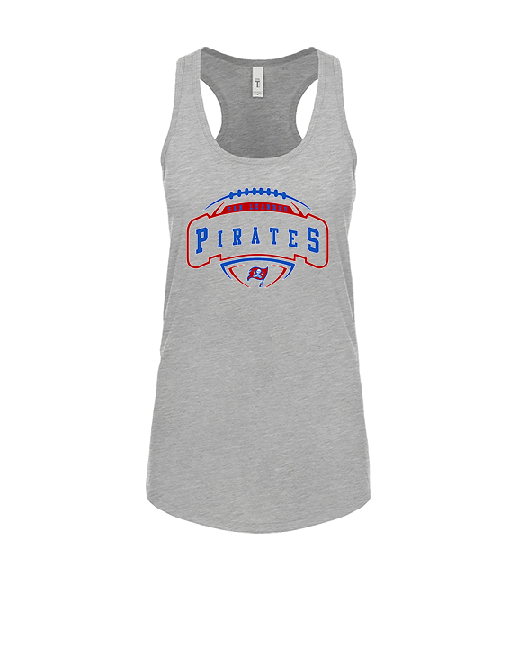 San Leandro HS Flag Football Toss - Womens Tank Top