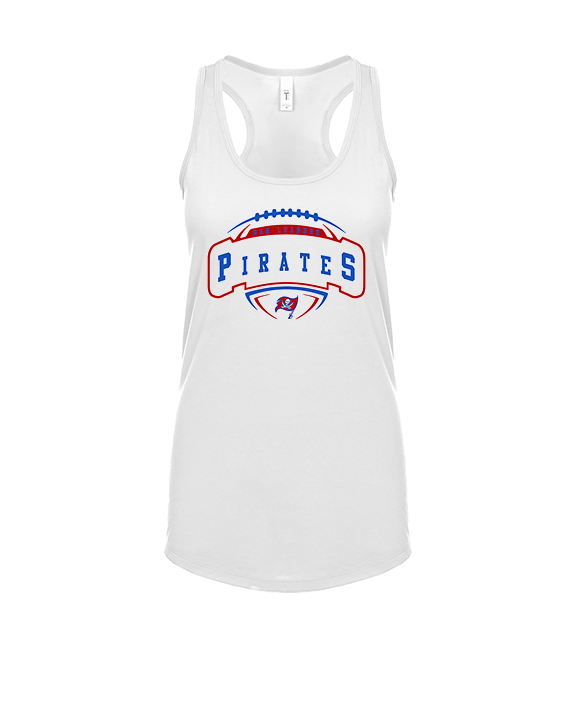 San Leandro HS Flag Football Toss - Womens Tank Top