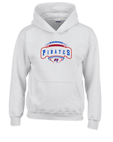 San Leandro HS Flag Football Toss - Youth Hoodie