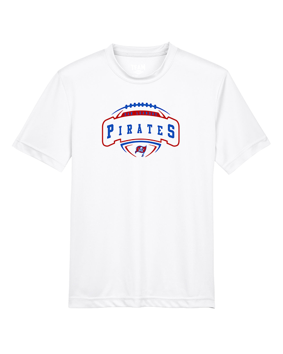 San Leandro HS Flag Football Toss - Youth Performance Shirt