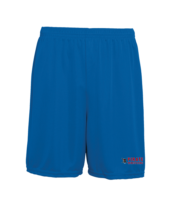 San Leandro HS Wrestling Basic - Mens 7inch Training Shorts
