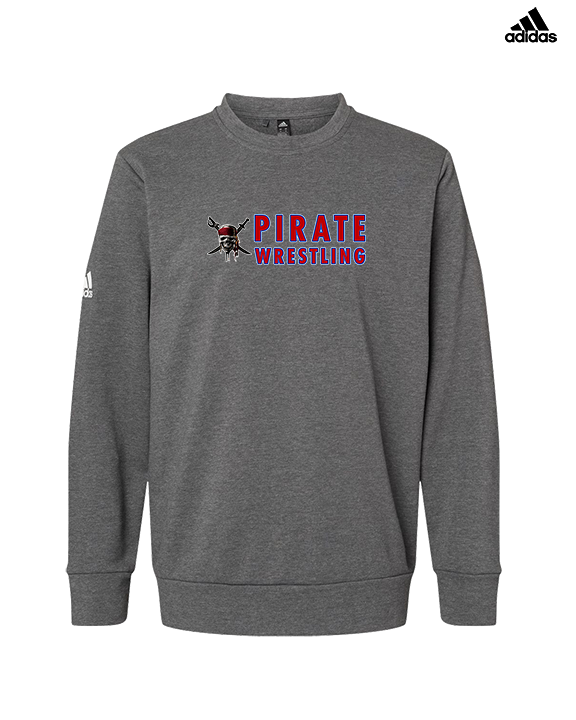 San Leandro HS Wrestling Basic - Mens Adidas Crewneck
