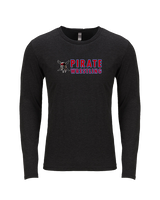 San Leandro HS Wrestling Basic - Tri-Blend Long Sleeve