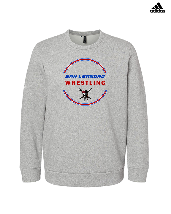 San Leandro HS Wrestling Class Of - Mens Adidas Crewneck