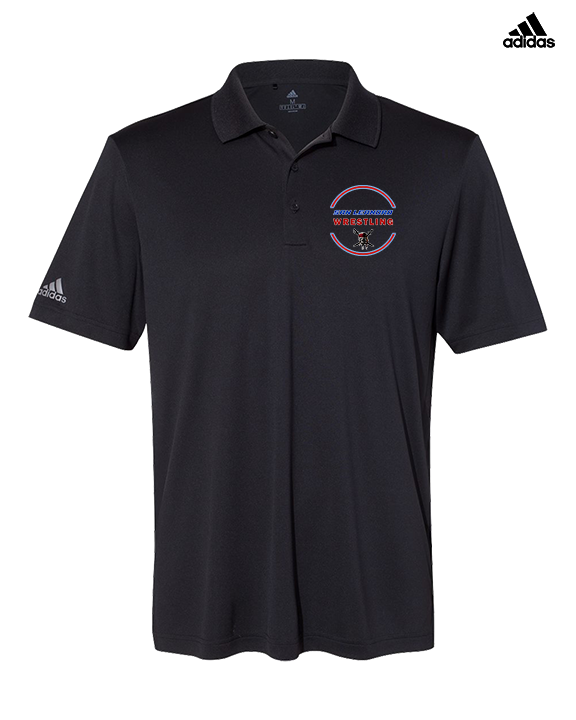 San Leandro HS Wrestling Class Of - Mens Adidas Polo