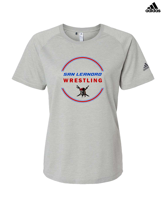 San Leandro HS Wrestling Class Of - Womens Adidas Performance Shirt
