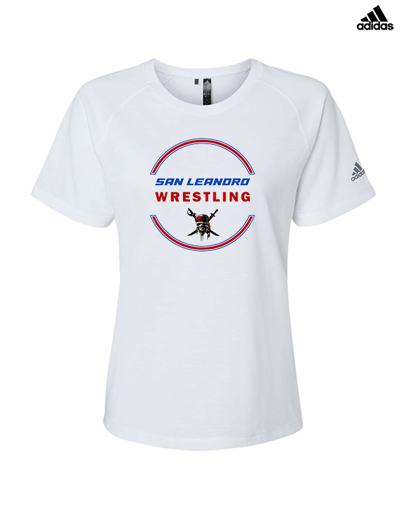 San Leandro HS Wrestling Class Of - Womens Adidas Performance Shirt