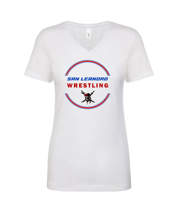San Leandro HS Wrestling Class Of - Womens Vneck