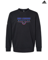San Leandro HS Wrestling Design - Mens Adidas Crewneck