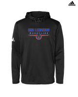 San Leandro HS Wrestling Design - Mens Adidas Hoodie