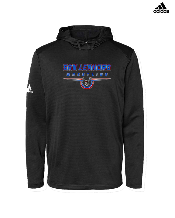 San Leandro HS Wrestling Design - Mens Adidas Hoodie