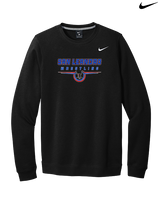 San Leandro HS Wrestling Design - Mens Nike Crewneck