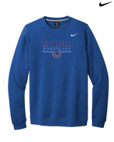 San Leandro HS Wrestling Design - Mens Nike Crewneck