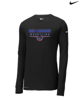 San Leandro HS Wrestling Design - Mens Nike Longsleeve