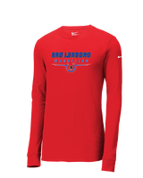 San Leandro HS Wrestling Design - Mens Nike Longsleeve