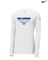 San Leandro HS Wrestling Design - Mens Nike Longsleeve