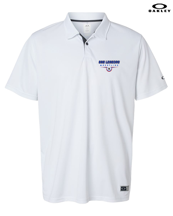 San Leandro HS Wrestling Design - Mens Oakley Polo