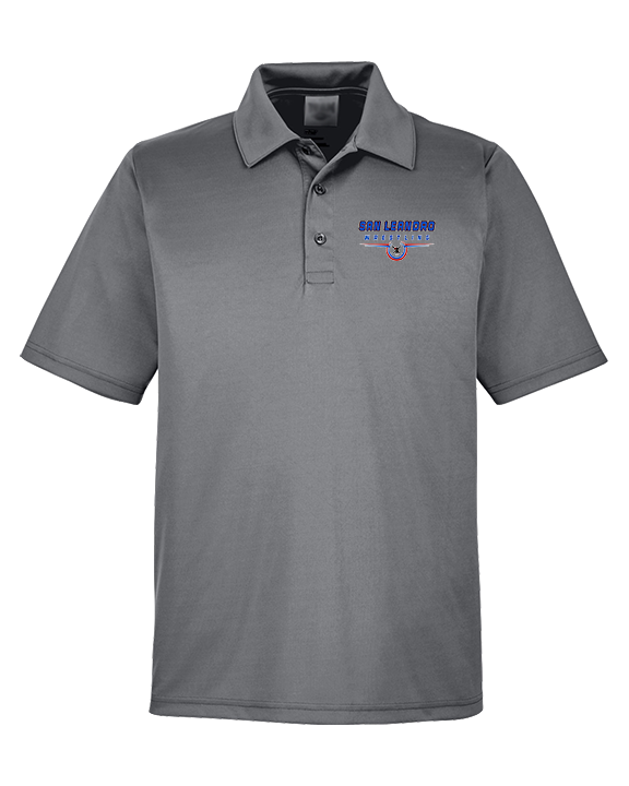 San Leandro HS Wrestling Design - Mens Polo