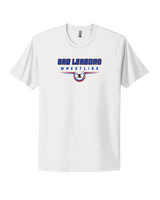 San Leandro HS Wrestling Design - Mens Select Cotton T-Shirt