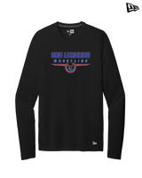 San Leandro HS Wrestling Design - New Era Performance Long Sleeve
