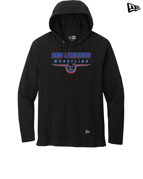 San Leandro HS Wrestling Design - New Era Tri-Blend Hoodie