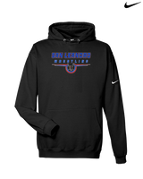 San Leandro HS Wrestling Design - Nike Club Fleece Hoodie