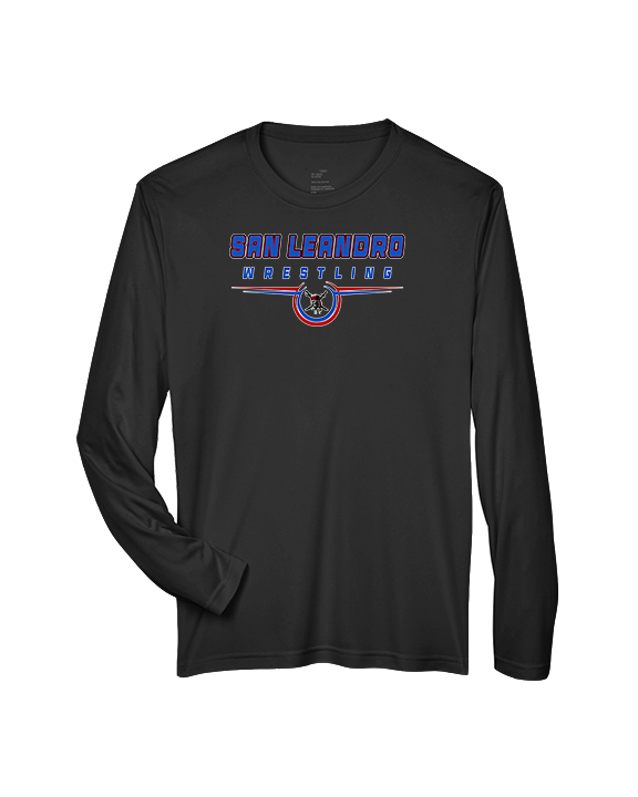 San Leandro HS Wrestling Design - Performance Longsleeve