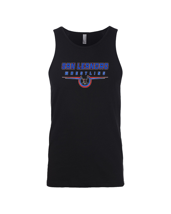 San Leandro HS Wrestling Design - Tank Top