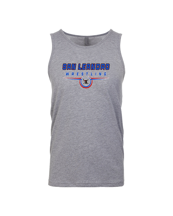 San Leandro HS Wrestling Design - Tank Top