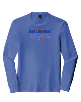 San Leandro HS Wrestling Design - Tri-Blend Long Sleeve