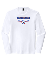 San Leandro HS Wrestling Design - Tri-Blend Long Sleeve