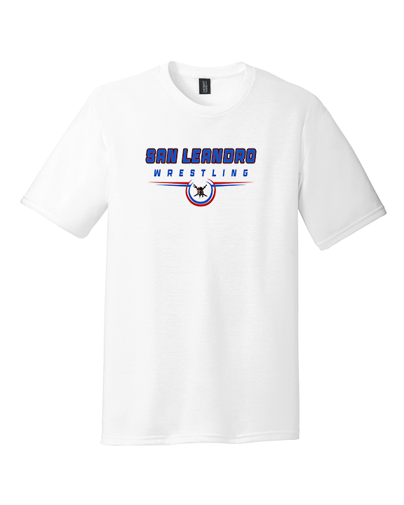San Leandro HS Wrestling Design - Tri-Blend Shirt