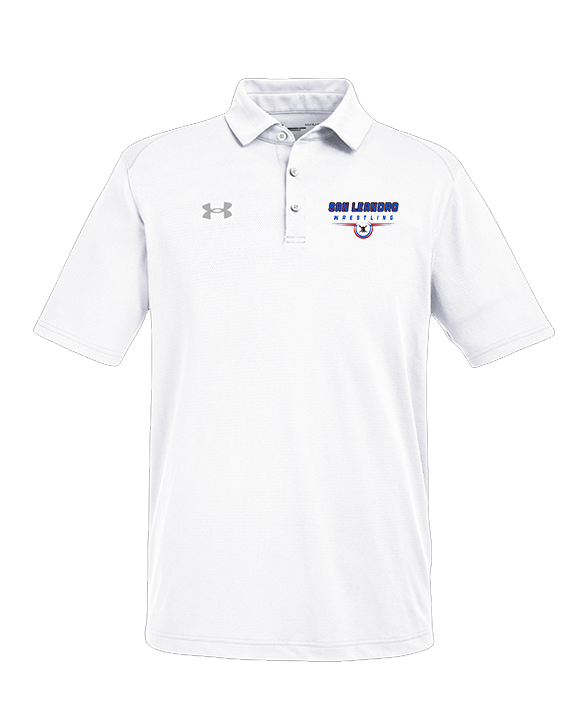 San Leandro HS Wrestling Design - Under Armour Mens Tech Polo