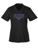 San Leandro HS Wrestling Design - Womens Performance Shirt